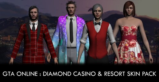 GTA Online Skin Pack #9 : Diamond casino & resort  edition