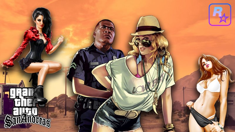 gta 4 loading screen characters