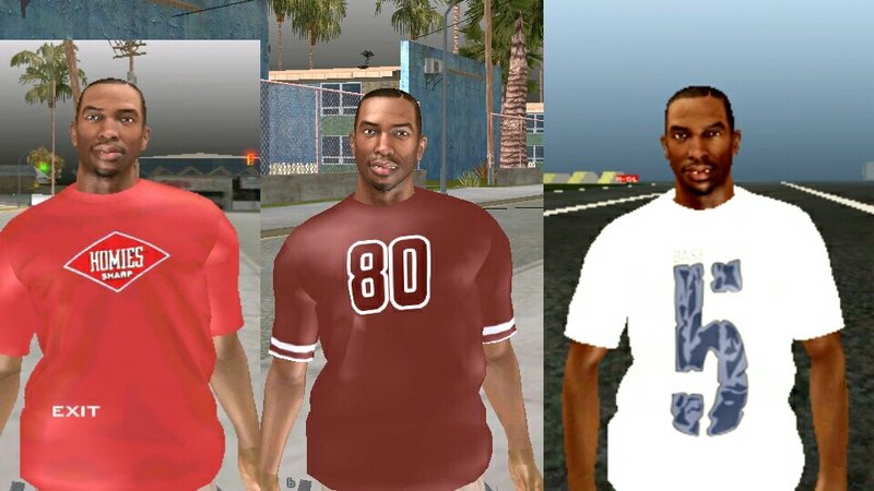 Gta San Andreas 1024 1024 High Quality Clothes Addon Pack For Hd Cj 2019 Pc And Android Mod Gtainside Com