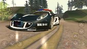 Hennessey Venom Gt Police for Mobile