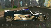 Hennessey Venom Gt Police for Mobile