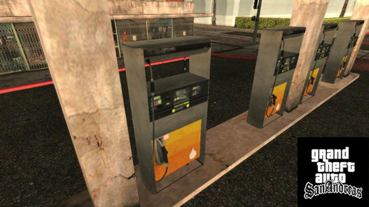 GTA V Gas Pump For GTA SA