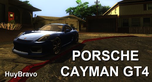 Porsche Cayman GT4 New Sound