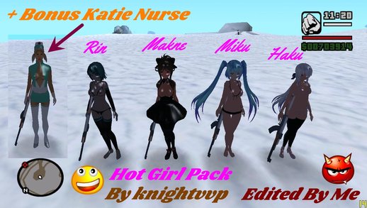 Hot MMD Girl Pack Vip