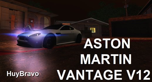 Aston Martin Vantage V12 New Sound