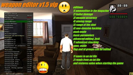 Weapon Editor V1.5 Vip