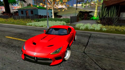 Dodge Viper Liberty Walk For Mobile