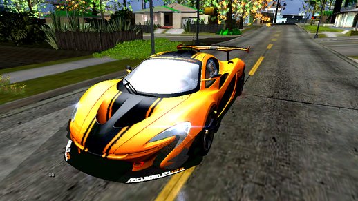 Mclaren P1 GTR For Mobile