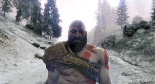 GoW4 Kratos [5K-Textures]