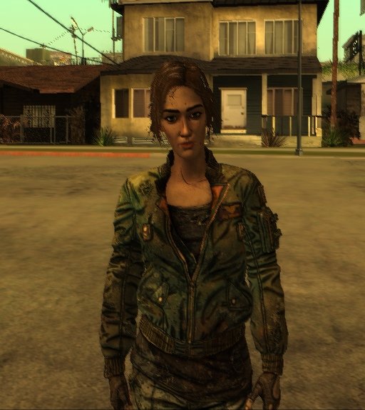 Lilly from TWD: The Final Season
