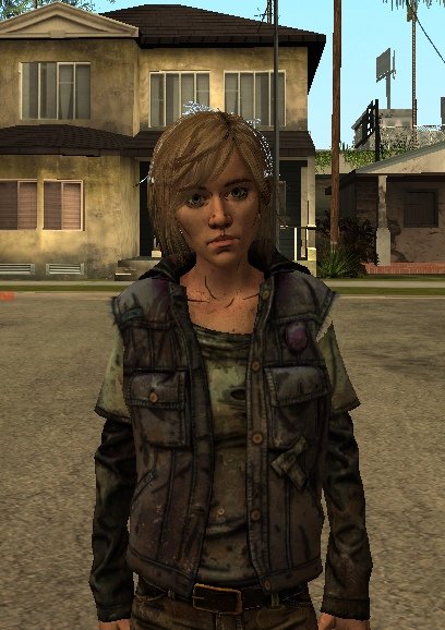 Violet from TWD: The Final Season