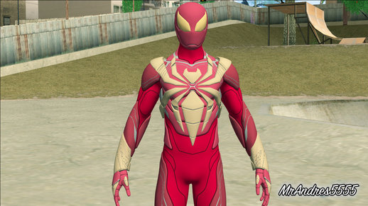 Iron Spider Armor from Spiderman PS4