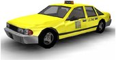 GTA III Beta Police and Taxi