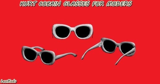 Kurt Cobain Glasses for Moders