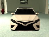 Toyota Camry XSE 2019 Lowpoly