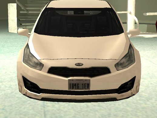 Kia Ceed Lowpoly