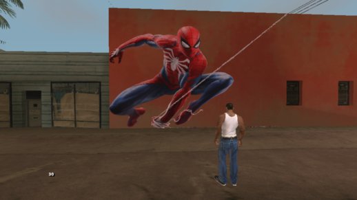 Mural Spider Man PS4