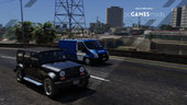 Portuguese PSP Cinotechnical Operational Group - Dog Carriage - Ford Transit [ AddOn / Non-Els ]  v1.0