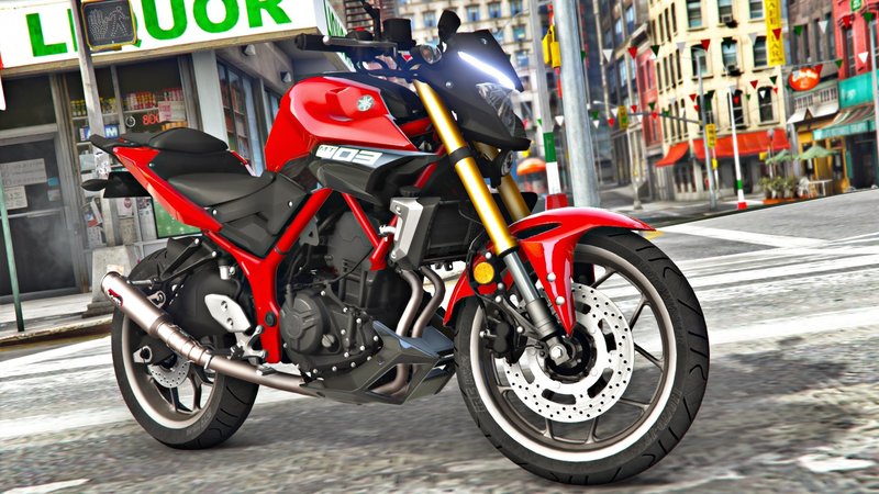 GTA 5 2019 Yamaha MT 03 Add On Tuning Template Mod