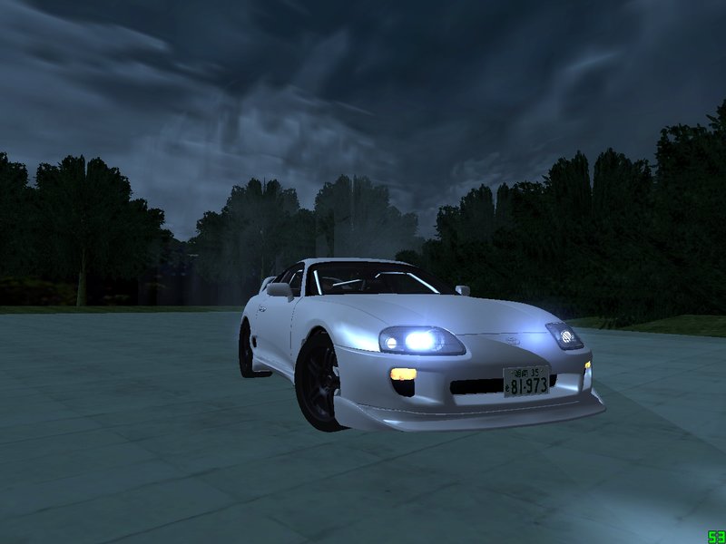 Gta San Andreas Initial D Fifth Stage Hideo Minagawa Toyota Supra Jza80 Mod Gtainside Com