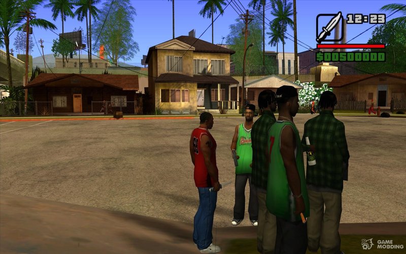 GTA San Andreas Time Stopper Mod 