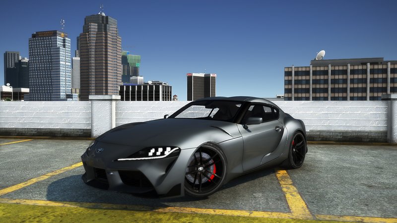 GTA 5 2020 Toyota Supra GR A90 [Add-On | Replace | Template] Mod ...