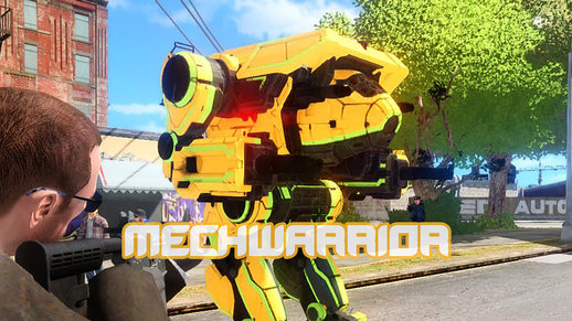 Direwolf Model (MechWarrior Online) ED-209 Script Mod