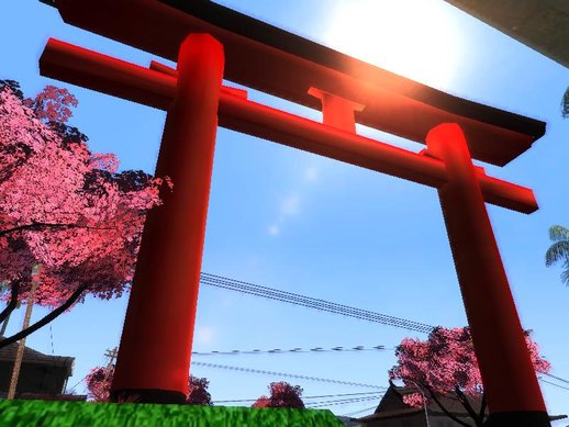 Torii Gate At Grove