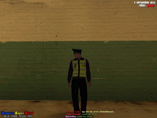 Romanian Police Skins (ped)