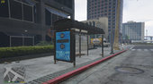 Ed Sheeran Road Safety Bus Shelter Signs