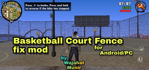 Basketball Court Fence Fix Mod for Android/PC
