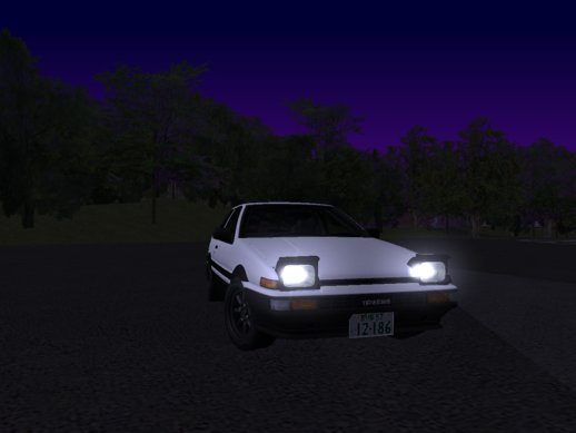 Initial D Final Stage Shinji Inui Toyota Sprinter Trueno AE86 Coupe