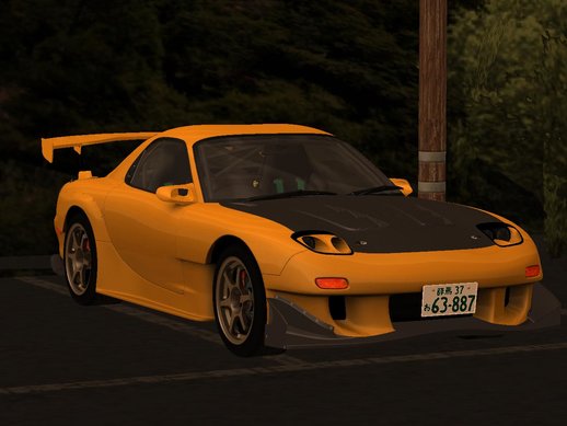 Initial D Fifth Stage Mazda RX-7 Efini FD3s 