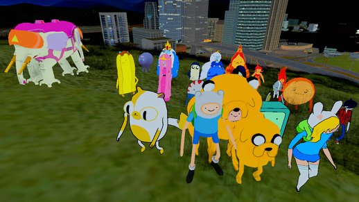 Adventure Time Skin Pack V1.5 (30 skin)