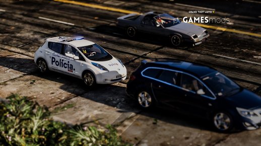 Portuguese - Porto Municipal Police - Traffic Brigade - Nissan Leaf [ AddOn / Livery / Non-Els ] v1.0