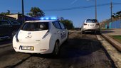 Portuguese Porto Municipal Police - Patrol - Nissan Leaf [ AddOn / Livery / Non-Els ]