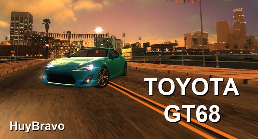 Toyota GT68 New Sound