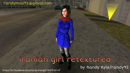 Iranian Girl Retextured