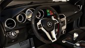 Mercedes-Benz C63 Black Series LibertyWalk 2014 [Add-On | Dirtmap | Template]