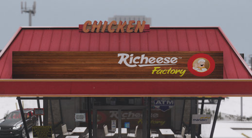 Restaurant Richeese Factory dan Truck Richeese 