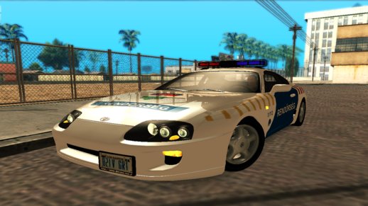 Toyota Supra Magyar Rendőrség