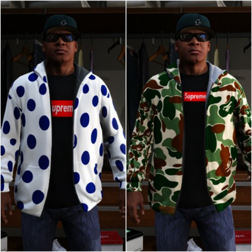Bape Clothing Pack For Franklin Player for PC/Android