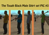 The Tough Black Male Shirt set (DNB1 reskins) (256 x 512)