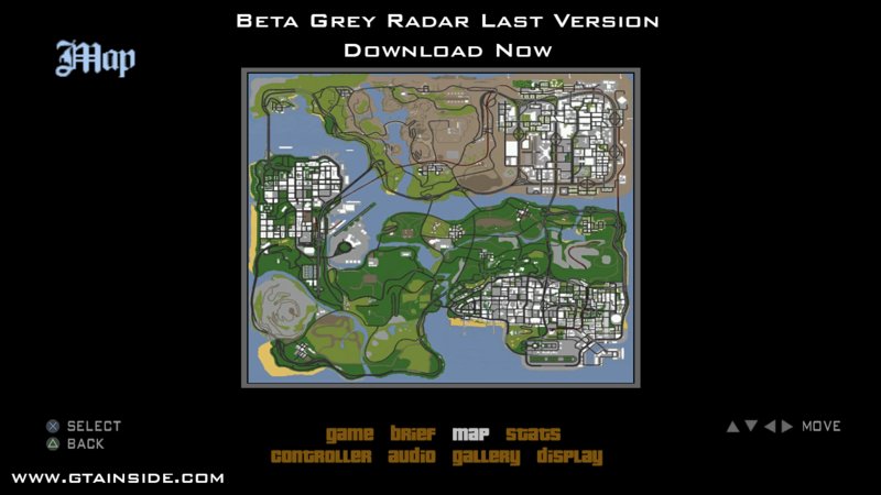 5 major differences in the beta map of GTA San Andreas