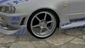 2F2F Nissan Skyline R34