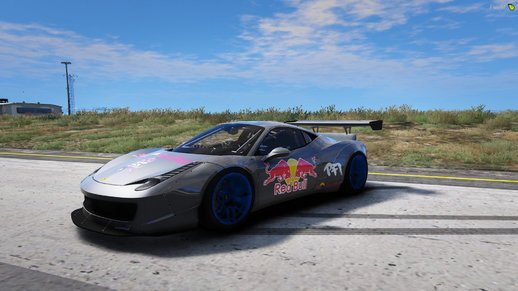 Drift Ferrari 458 Liberty Walk [TEMPLATE]