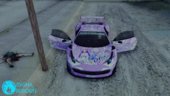 Ferrari 458 GT3 Itasha Vampire and Unicorn of AzurLane DTM 