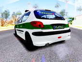 Peugeot 206 Iranian Police 