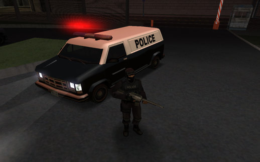 Declasse Burrito Police Van 