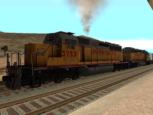 EMD SD40-2 Union Pacific with Reverse Model